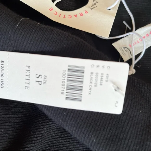 Daily Practice by Anthropologie NWT Strapless Casual Midi Dress Small Petite - Picture 5 of 7